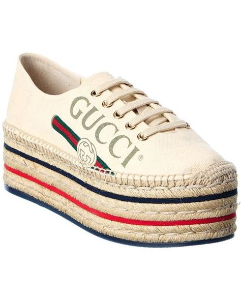 gucci espadrilles psychedelic|gucci platform espadrilles.